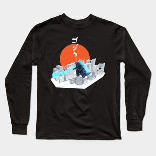 godzilla by hierro chulo Long Sleeve T-Shirt